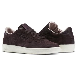 Adidasy Damskie Reebok Club C 85 W&W Fioletowe/Różowe PL 85VXPHF